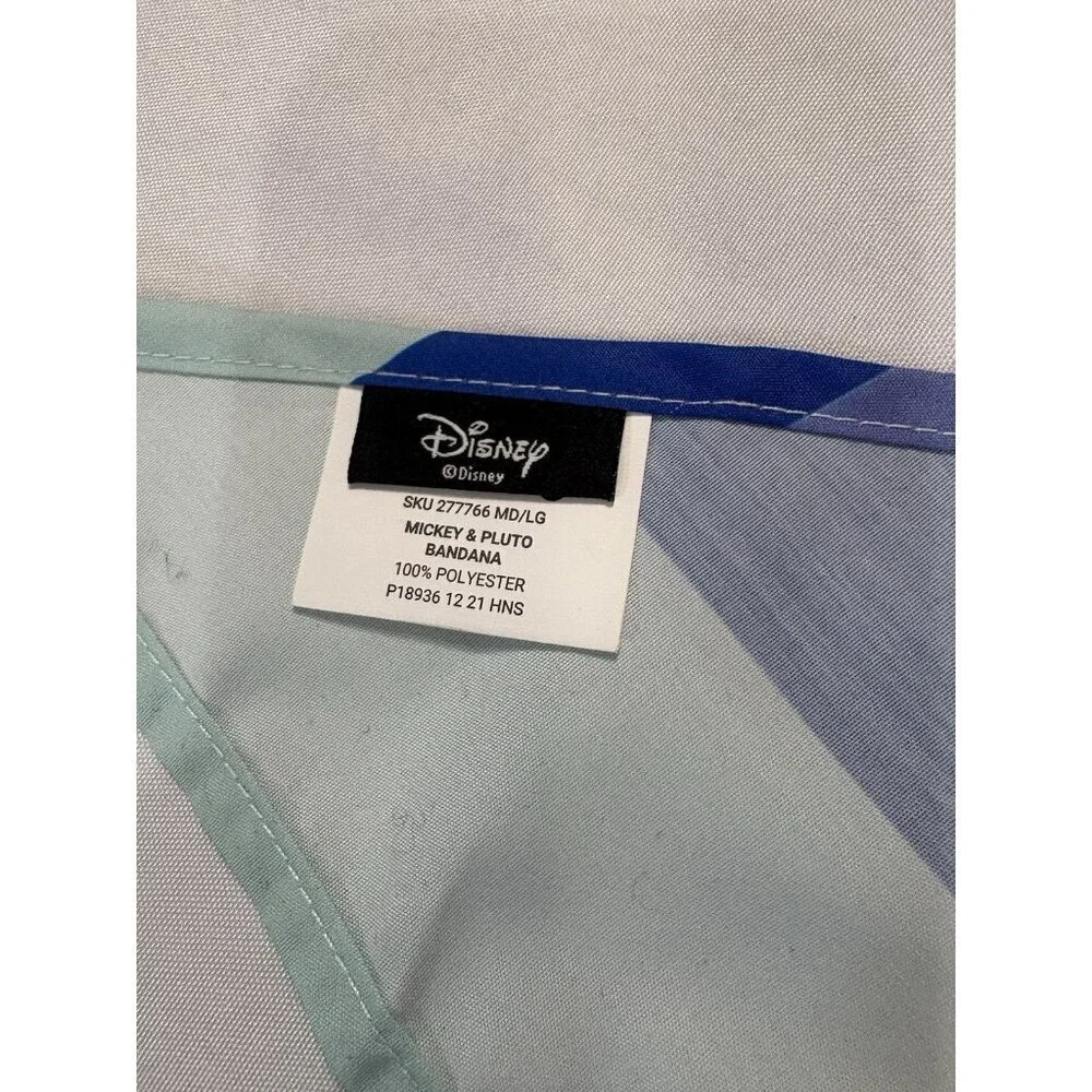 Disney Mikey & Pluto Dog Bandana Size M/L